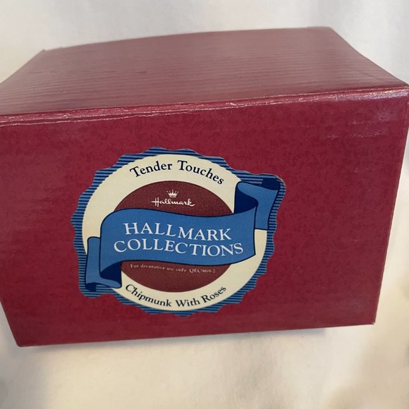 Chipmunk with Roses - Tender Touches Figurine by Hallmark. - Picture 5 of 5